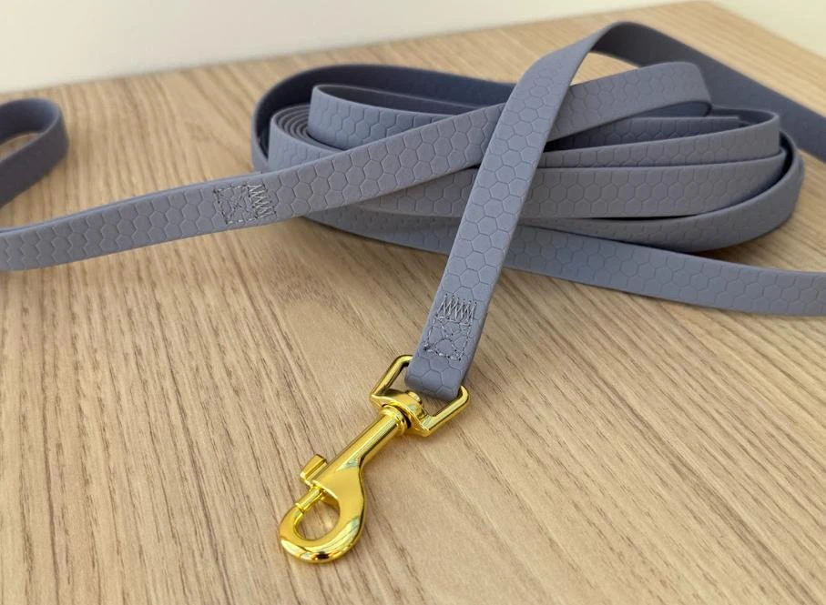 Correa de 6 m para perro, de biotano impermeable [violeta/lila] – photo 2